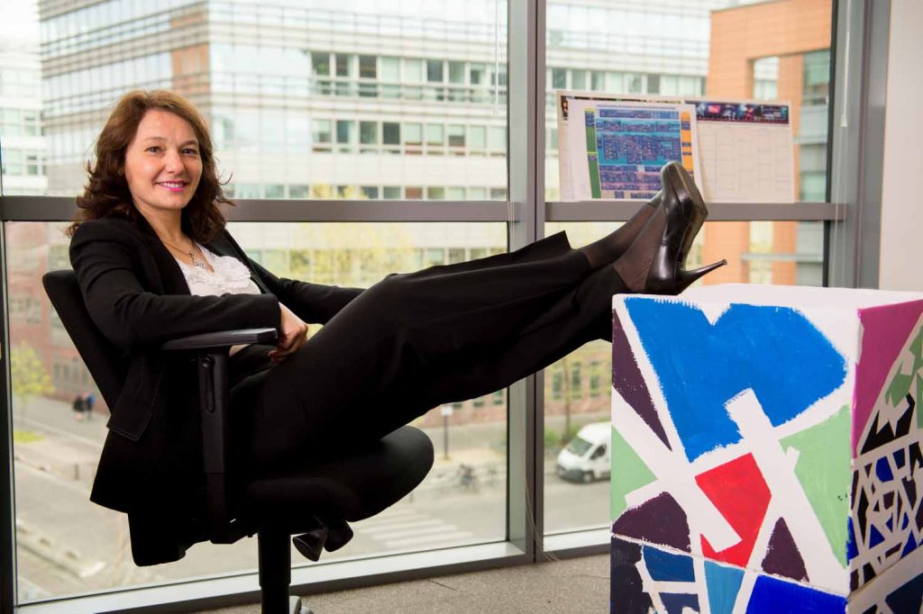 ©Gaël Dupret/MaxPPP, France, Paris 21-04-2016 : Portrait de dirigeante : Sophie Floreani Photo : Sophie Floreani - BNP Paribas International Retail Banking Information Systems Responsable Groupe Conduite du Changement-Head of Change Management, Membre du CoDir Chief of group for Changement-Head of Change Management and CoDir member's