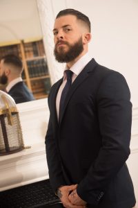 ©Gaël Dupret, France, Paris le 01-01-2017 : Portrait de dirigeant Photo : Philippe B. Garde du corps et fondateur de MMT Task Force. Philippe B. Bodyguard and founder of MMT Task Force.