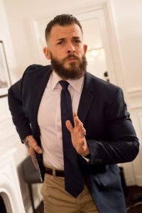 ©Gaël Dupret, France, Paris le 01-01-2017 : Portrait de dirigeant Photo : Philippe B. Garde du corps et fondateur de MMT Task Force. Philippe B. Bodyguard and founder of MMT Task Force.