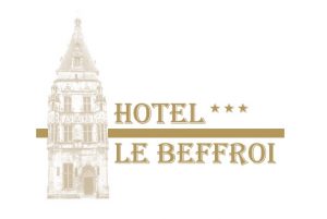 ©Hôtel du Beffroi, France, Dreux le 02-05-2017 : Logo de l'Hôtel du Beffroi Photo : Logo de l'Hôtel du Beffroi. Logo utilisé par Gaël Dupret sur son site www.gaeldupret.com pour la présentation des mécènes à son exposition réalisée dans le cadre du prix photo du SNAP 2017. L'Hôtel du Beffroi est l'un des mécènes de Gaël Dupret