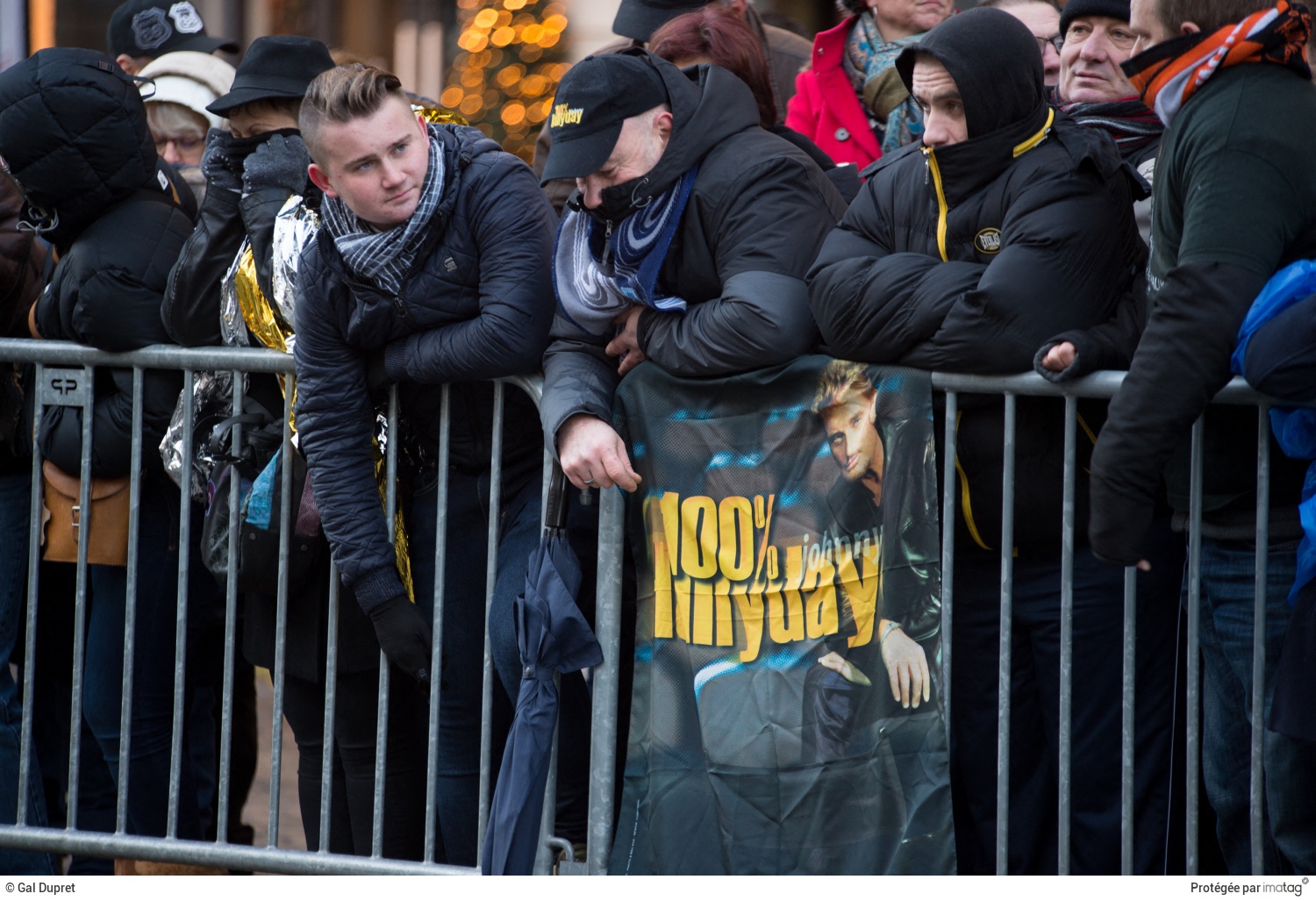 Cérémonie d'hommage à Johnny Hallyday