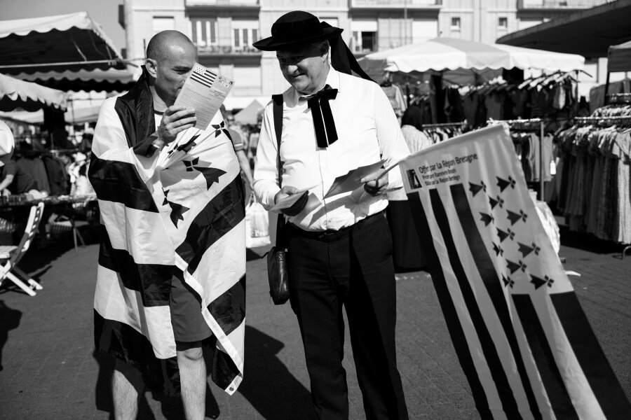 100 ans du drapeau Breton, le Gwenn ha Du / 100 years of the Breton flag, the Gwenn ha Du