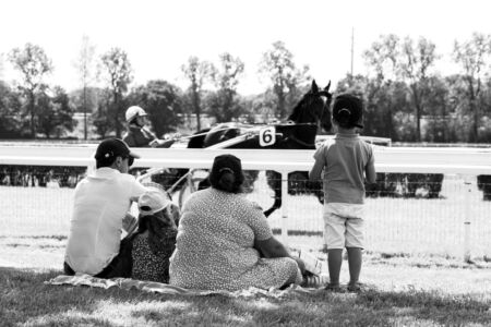 Courses de Rostrenen à l'hippodrome de Quenropers