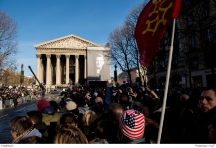 Cérémonie d'hommage à Johnny Hallyday