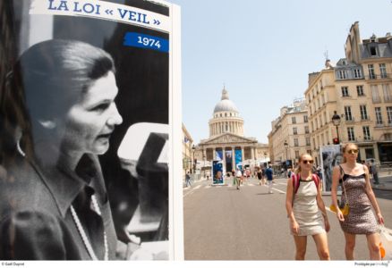 Hommage de la Nation à Simone VEIL, cinquième femme à entrer au Panthéon