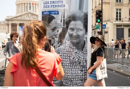 Hommage de la Nation à Simone VEIL, cinquième femme à entrer au Panthéon