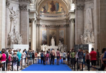 Hommage de la Nation à Simone VEIL, cinquième femme à entrer au Panthéon