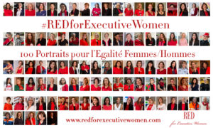 ©Gaël Dupret, France, Suresnes le 05-03-2018 : RED for Executive Women Photo : Portrait des 100 Executive Women qui ont participé au projet RED for Executive Women : Alice VACHET, Aline AUBERTIN, Anne RAVANONA, Anne-Cécile SARFATI, Anne-Léone CAMPANELLA, Anne-Lise DELORON, Anne-Marie ROCCO, Anne-Sophie TUSZYNSKI, Armelle CARMINATI-RABASSE, Aude de THUIN, Béatrice BARBUSSE, Bénédicte TILLOY, Blandine MOUREN, Carole DOMENECH-CABAUD, Carolina SPOREA-GODVIN, Caroline LISFRANC, Cassandre MARITON-SEGARD, Catherine ABONNENC, Catherine LADOUSSE, Chantal NEDJIB, Charlotte GIRARD-FABRE, Chiara CONDI, Chiara CORAZZA, Corinne CUISINIER, Corinne HIRSCH, Coryne NICQ, Cyrielle HARIEL, Daisy DOURDET, Delphine CAROFF, Dipty CHANDER, Dominique COSTANTINI, Dominique CROCHU, Dominique DRUON, Dounia KAMMOUNI-BELGHITI, Elisabeth RICHARD, Elisabeth VUILLAUME, Elodie MORGAN, Emmanuelle JARDAT, Emmanuelle MÖRCH, Fabienne BILLAT, Fatma BOUVET de la MAISONNEUVE, Florence HAXEL, Florence SANDIS, Francesca ACETO, Frédérique BEDOS, Goretty FERREIRA, Hager CHARNI, Hélène SALAÜN, Honorine FILISIKA-KOENIG, Houda ALLAL, Isabella LENARDUZZI, Isabelle BLIN, Isabelle HILALI, Karine LAZIMI-CHOURAQUI, Karine LEJEUNE, Kerstin SCHMIDT, Laura FLESSEL, Laurène de MORTEMART, Lélia GHILINI, Louisa RENOUX, Magali NOE, Magaly SIMEON, Margaux TERROU, Marianne de CIDRAC, Marie ELOY, Marie SEIGNOLLE, Marie-Amélie LE FUR, Marie-Christine LANNE, Marie-Gabrielle PARRAIN, Marie-Mercedes GHENASSIA, Marielle EUDES, Marine de BEAUFORT, Martine Le JOSSEC, Mathilde AUBINAUD, Maya HAGEGE, Mercedes ERRA, Muriel de SAINT-SAUVEUR, Nadalette la FONTA-SIX, Nathalie ROOS, Nelly BROSSARD, Olga JONHSON, Paoline EKAMBI, Pascale BRACQ, Rebecca AMSELLEM, Ronita CHHIM, Sandy BEKY, Sarah DANINTHE, Séverine LIENARD, Stéphanie CARDOT, Suzanne VERLHAC, Sylvaine PARRIAUX, Sylvie JOSEPH, Sylvie ROUSSEL, Thérèse BOUSSARD, Véronique BARRE, Véronique BILLY, Véronique LACAM-DENOEL, Violaine CHAMPETIER de RIBES, Viviane de