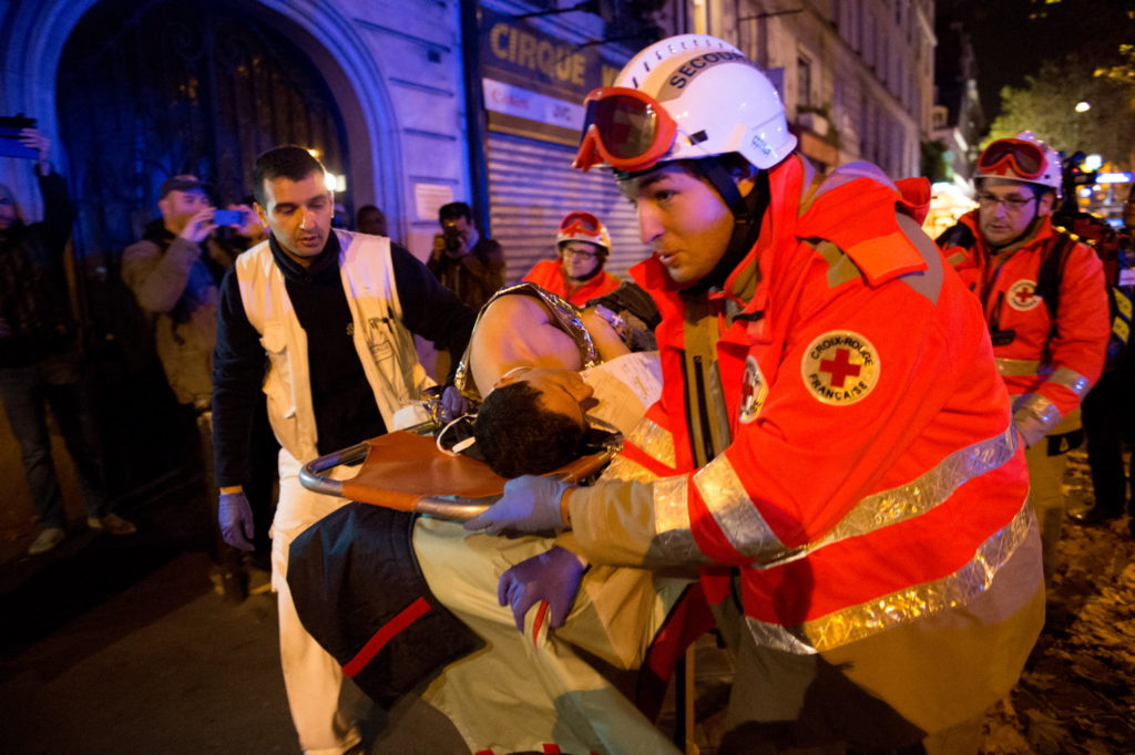 13-11-2015 : Terrorist attack at Bataclan ©Gaël Dupret/MaxPPP